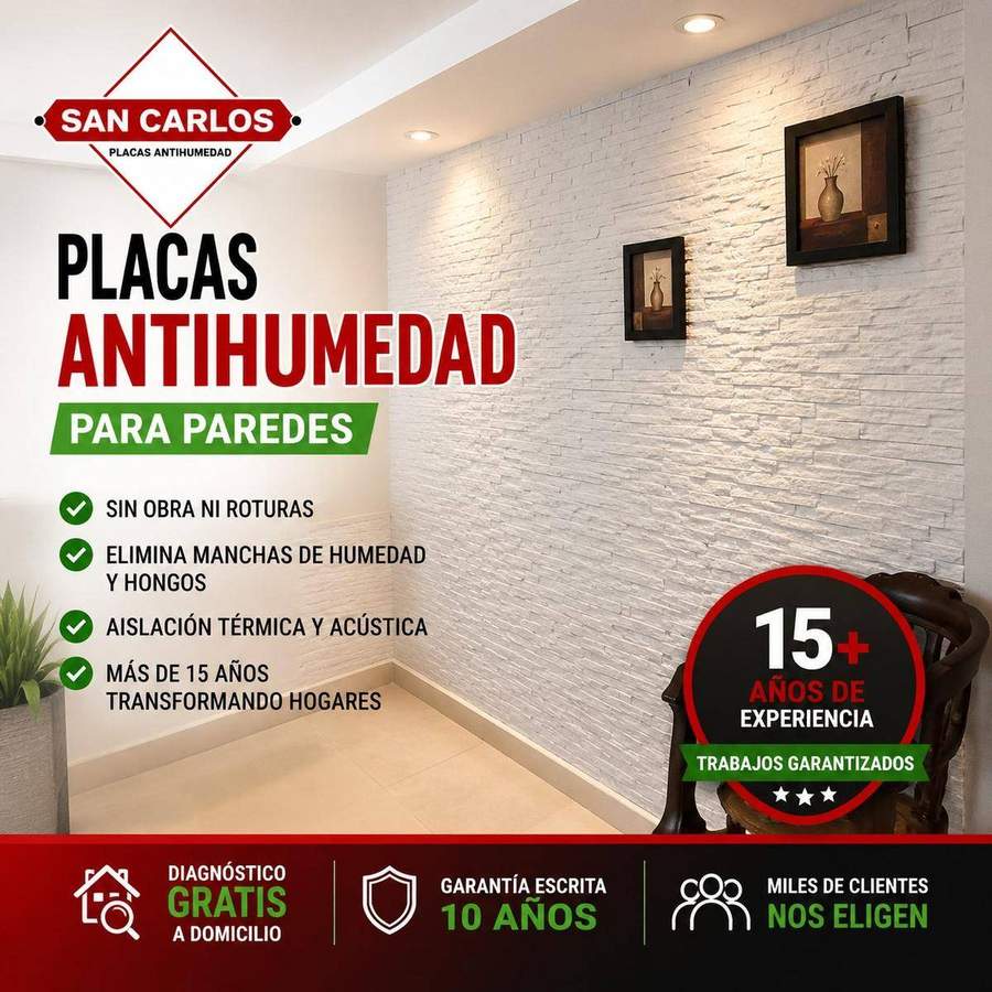 Antes y después - humedad eliminada